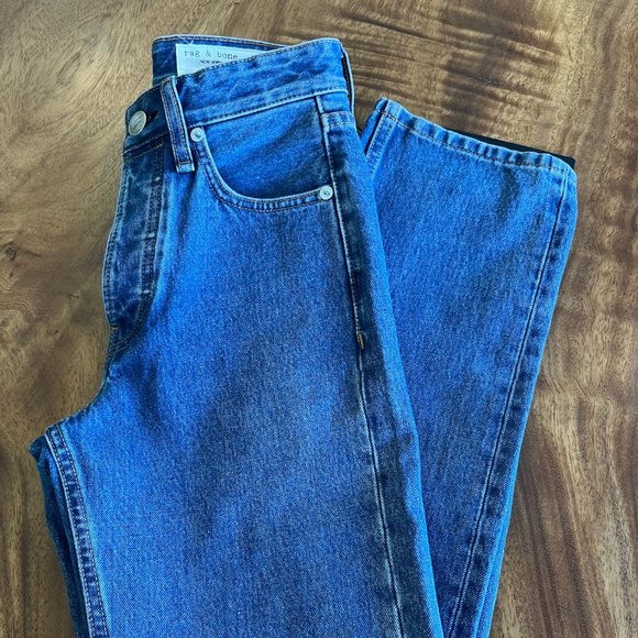 Rag & Bone Maya High-Rise Ankle Slim Jeans in Womens Size 23 (00) NWT - Picture 5 of 7